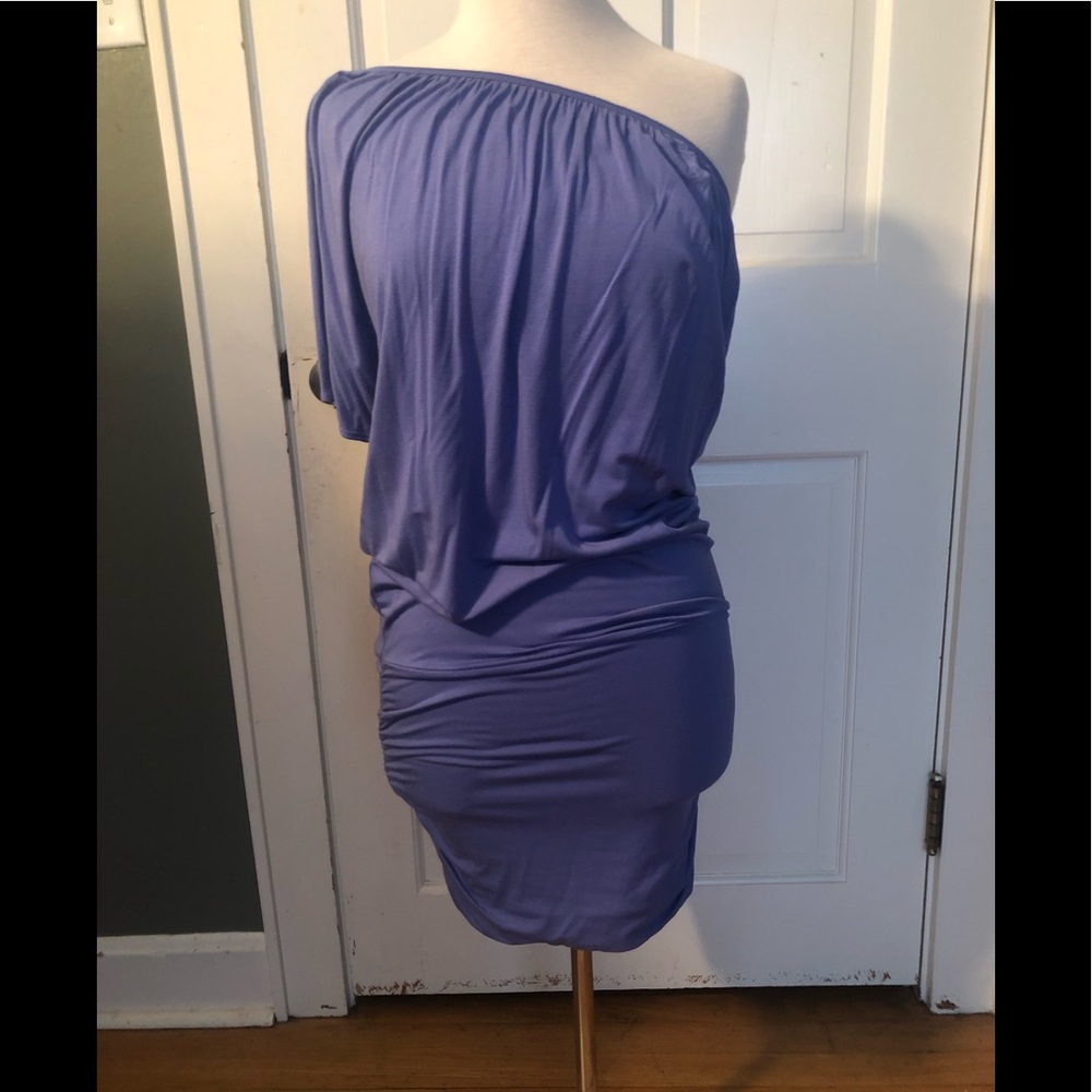 One shoulder dress